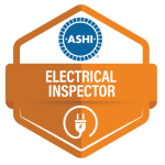 ASHI Electrical Badge